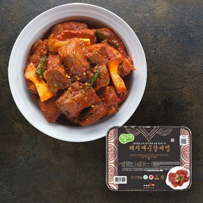 [오늘고기] 돼지 매운 갈비찜 (750g ), 750g, 4개