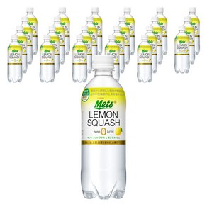 KIRIN 메츠 플러스 레몬 스쿼시, 24개, 480ml