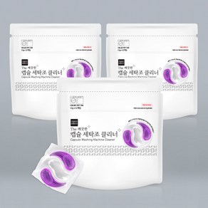 가성비가브랜드다 캡슐 세탁조 클리너 플로랄향 드럼겸용 12개 / 청소 통돌이 세척, 3개, 132g