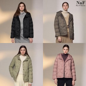 NNF 24FW 여성 소로나 패딩 보아퍼 점퍼