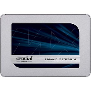 Citical MX500 500GB 3D NAND SATA 2.5인치 내장 SSD 최대 560MBs CT500MX500SSD1Z