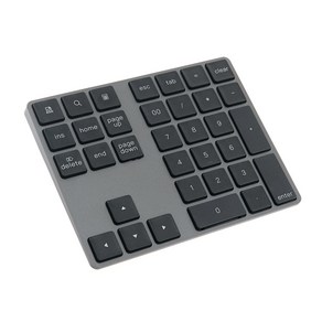 Coms 블루투스 숫자 키패드 방향키 34Key 무선 AB350, 본상품선택, 본상품선택