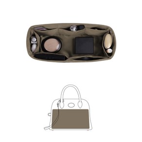 KINGSINBAG 볼리드백 적용 bolide 21 25 27 31 35 1923-mini 1925-25 1923-30 비단백인백 수납정리 속 가방
