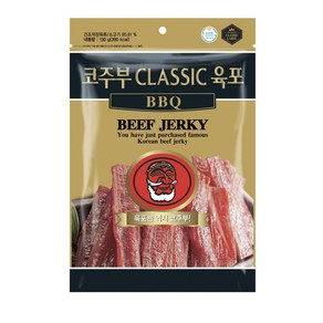 코주부 육포 BBQ, 4개, 130g