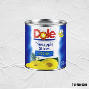 동원 Dole 파인애플 과일 통조림 439g 6캔, 6개