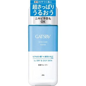 GATSBY 개츠비 스킨케어 워터 200ml 히알루론산 맨즈스킨, 1개