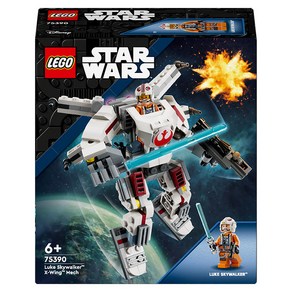 LEGO 75390 - 루크 스카이워커 X 윙 로봇 / 레고 정품 스타워즈, 1개