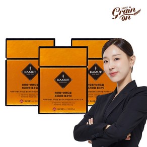 그레인온 카무트 브랜드밀 프리미엄 효소 90 30p, 90g, 3개