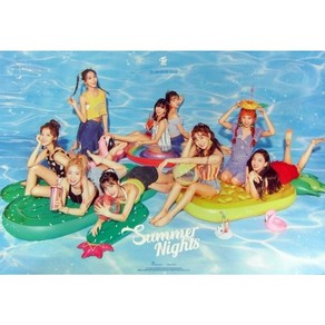 (브로마이드1종+지관통) 트와이스 TWICE - Summer Nights A 포스터