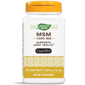 네이쳐스웨이 MSM 1000mg 타블렛, 200정, 1개