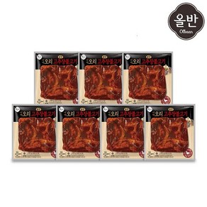 [하프클럽/올반]신세계푸드 올반 오리 바짝 불고기 7팩 (고추장맛 200g x7팩 )