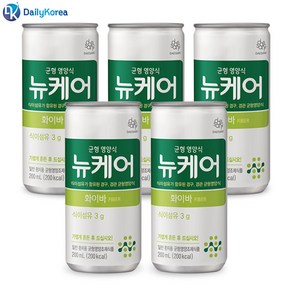 뉴케어 화이바 200ml 5캔 경관영양식 식이섬유 환자 D, 5개