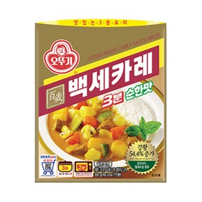 오뚜기 백세카레 순한맛, 200g, 6개