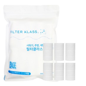 필터클래스 낫포유 비타클렌징 마이크로 호환 리필필터, 낫포유 비타클렌징 마이크로 호환 리필필터 6개입, 1개