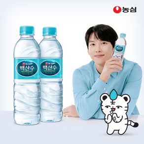 농심 백산수 500ml 40병 생수, 40개