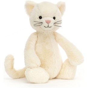 Jellycat 젤리캣 바쉬풀 크림 키티 고양이 수면 애착 인형 31cm