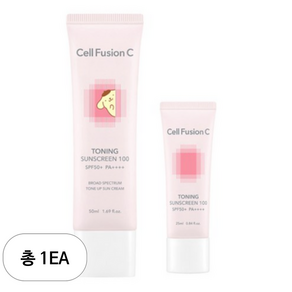 셀퓨전씨 토닝 썬스크린 기획세트 산리오캐릭터즈+토닝썬 SPF50+ PA++++, 75ml, 1개