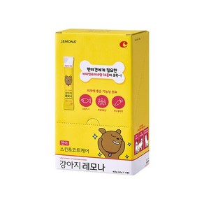 [강아지레모나] 스킨&코트 케어 14g x 3개입 x 10봉, 없음, 10개