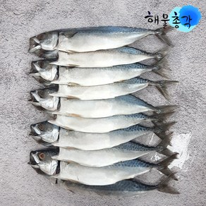 해물총각 간고등어 10마리 국내산 손질 자반고등어, 2.1kg(10마리), 1개