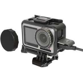 OSMO 액션 카메라 케이지 보호 케이스 마운트 DJI Osmo 스포츠 프레임 쉘 하우징 렌즈 커버 액세서리 포함