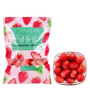 [딜라잇가든]냉동 딸기(국내산)1kg x 5, 1kg, 5개