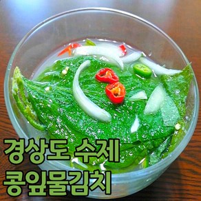 경상도 맛집 수제 콩잎물김치, 수제콩잎물김치_2.4kg, 1개