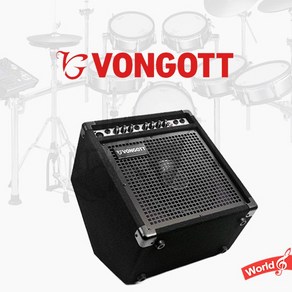 VONGOTT 폰거트 전자드럼 앰프 다용도 ED50 50와트 10인치 우퍼 장착 본거트, 1개