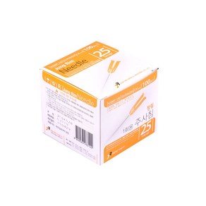 정림 일회용 주사침 25G (1 inch) 100개입, 1개