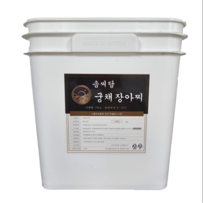 솜씨담 특A급 궁채 장아찌 업소용 대용량 10kg, 1개