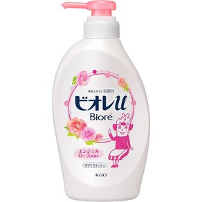 일본 비오레 장미 향 바디워시 480ml, 1개