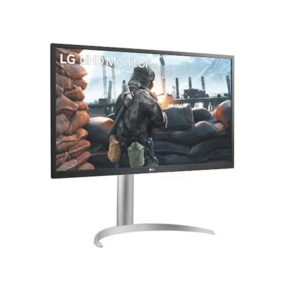 LG 27UP550N 27인치 UHD 4K 모니터 HDR 피벗 높이조절 화이트 USB-C단자