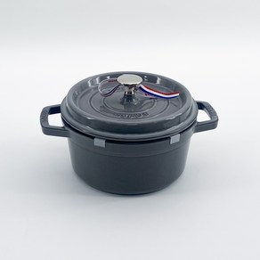 스타우브 A품 원형 꼬꼬떼 20cm 그레이, 단품, 1개