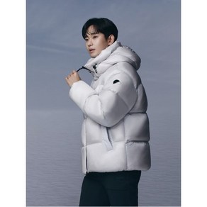 [아이더] *김수현 착장* 가볍고 따뜻한 AIRBORNE IGLOO (에어본 이글루) 남녀공용 구스 다운 자켓 (라이트그레이) DUW22547C2