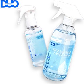 듀오 소독용 에탄올 스프레이 500ml + 150ml 뿌리는 손 소독 제, 1개