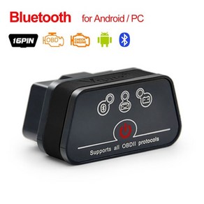 vgate ica2 블루투스 호환wifi obd2 진단 도구 obd 2 스캐너 미니 wifi fo andoidiospc 코드 리더, 협력사, 블루투스 블랙, 1개