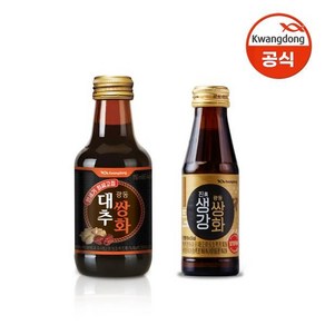 광동 대추쌍화 150ml x 20병+진생강쌍화 100ml x 20병, 1개, 1개