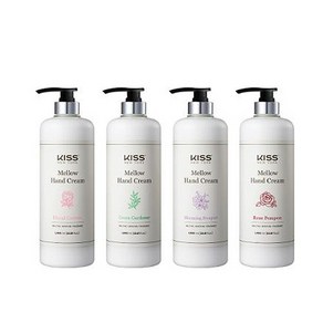 키스뉴욕 펌품 멜로우 핸드크림 대용량 4종 1000ml, 프로럴 캔버스 1000ml, 1개, 1L