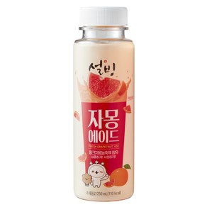 [서울에프엔비] 설빙 자몽에이드 250ml X 12개입, 36개