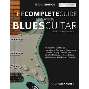 The Complete Guide to Playing Blues Guita Book One - Rhythm Guita Papeback, WWW.Fundamental-Changes.com