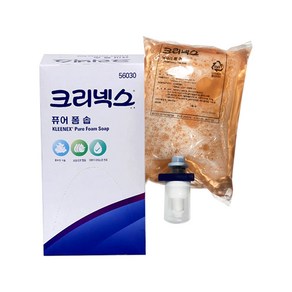 크리넥스 56030 퓨어 폼 솝 플로랄향 거품비누 1000ml, 1L, 1개