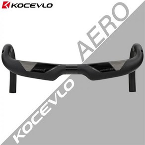 자전거 핸들바 KOCEVLO 에어로 로드 카본 핸들 바 UD 매트 내부 라우팅 380mm 400mm 420mm 440mm, 1개