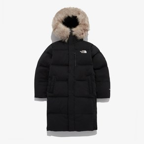 [백화점출고정품] 노스페이스키즈 RDS DRYVENT 롱기장 다운코트 BLACK