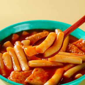 밀떡 을지로 맛집 킹정떡볶이 밀키트 매운맛, 1개, 530g