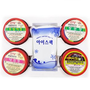 [젓갈선물세트] 500g*4종 오징어젓+낙지젓+창란젓+가리비젓 / 광천젓갈 특별할인행사!, 1개, 2kg