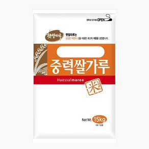 대두 국산 중력쌀가루 15kg, 1개