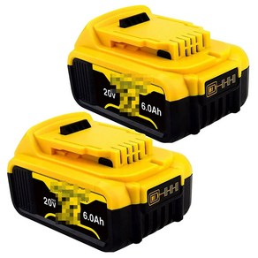 디월트 DEWALT 전동공구 18v 20v 호환 리튬배터리 6Ah, 충전기