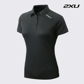 [2XU] 코리아 여성 베이직 반팔 카라셔츠_XUM5350BLK