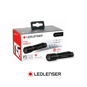 LED LENSER 엘이디랜서 레드랜서 P3 Core 90루멘 손전등 랜턴