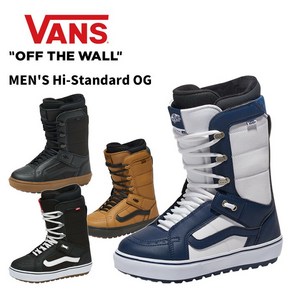 반스 재팬 스노우보드 부츠 하이스탠다드 VANS Hi-Standad OG 24-25 일본한정, 26CM-US8, 1개