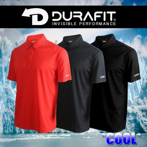 [듀라핏]DURAFIT 반팔 쿨경량 아이스 반팔티 골프웨어 /DF-S102/ 골프의류/골프티/폴로티/골프용품